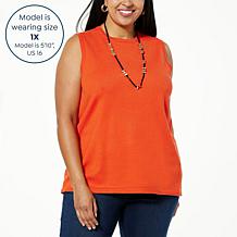 WynneLayers SoftKNIT Jersey Sweater Knit Tank