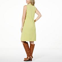 WynneLayers SoftKNIT Sleeveless V-Neck Dress