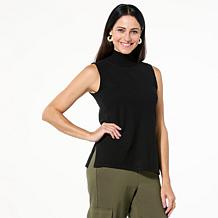 WynneLayers SoftKNIT Sweater Knit Mock Neck Tank