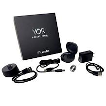 YoR by Letsfit Waterproof Smart Ring with Charging Case, Dock & App