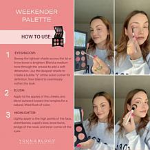 YoungBloodMineralCosmetics Weekender Face and Eye Palette