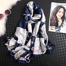 Youzey Linked Patterned
Ultrasoft Lightweight Scarf