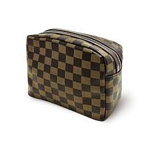 Youzey The Barclay Checkered Toiletry Bag