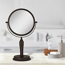 Zadro Anaheim Two-sided Vanity Swivel Mirror with 5X/1X Magnification
