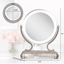 Zadro Glamour LED Vanity Mirror with 5X/1X Magnification
