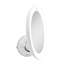 Zadro LED Lighted Z'Swivel Power Suction Cup Mirror with 10X Mag.