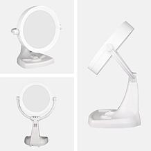 Zadro Max Bright Sunlight Vanity Mirror with 10X/1X Magnification
