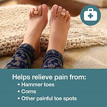 ZenToes 2-pack of 4 Single Loop  Toe Crests