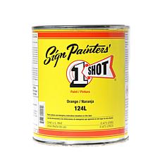 1-Shot Lettering Enamel Pint - Orange 124L