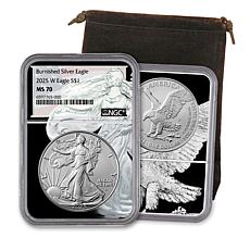 2025 West Point NGC70 Burnished Silver Eagle Core