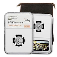 2026 Liberty Dime Philadelphia Mint NGC 66 ANA Release