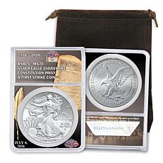 2026 MS 70 Dual Date Silver Ea