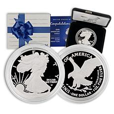 2026 Proof Silver Eagle Congratulations Set