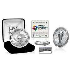 2026 World Baseball Classic Silver-Plated Coin 39mm
