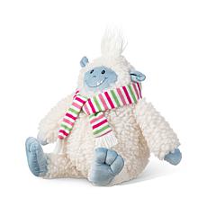 21.75"H Christmas Fabric Shelf Sitter Yeti