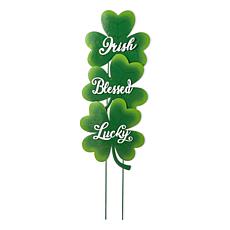 36.75" St. Patrick's Day Shamrock Yard Stake