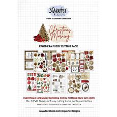 3Quarter Designs Ephemera Fussy Cutting Pack - Christmas Morning