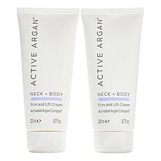 Active Argan 2-pack 6.7 oz. Neck & Body Firm and Lift Cream