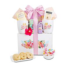 Alder Creek Gift Baskets Find Me in the Garden Tea Crate