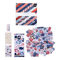 American Crafts Flags and Frills Paper Collection