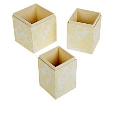Anna Griffin® Nested Tool Storage Cubes 3-piece Set