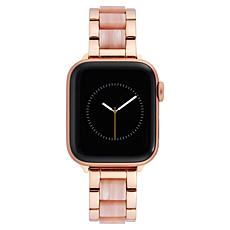 Anne Klein WITHit Marbleized Resin Bracelet Band for Apple Watch