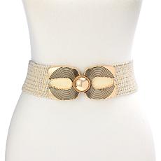 Antthony Circular Interlock Woven Stretch Belt