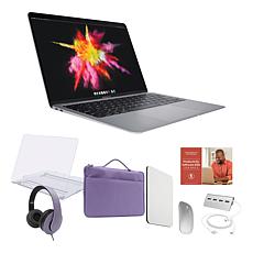 Apple MacBook Air 13" M1 256GB Laptop Bundle w/Mouse, Bag, & Clip Case