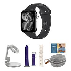 Apple Watch Series 11 Jet Black 46mm M/L with 2 Bands