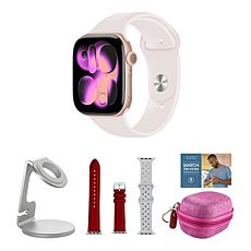 Apple Watch Series 11 Rose Gold 46mm with 2 Bands & Accessories M/L