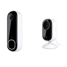 Arlo FHD Video Doorbell with FHD Indoor Camera Bundle