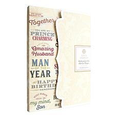 "As Is" Anna Griffin Sentiments For Him Rub-On Transfers