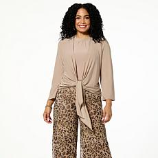 "As Is" Antthony Front Tie Shrug