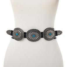 "As Is" Antthony Western Concho Stretch Belt