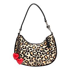 "As Is" Betsey Johnson On the Prowl Leopard Shoulder Bag