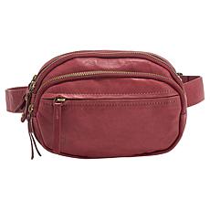 "As Is" Born Dariel Multi-Compartment Leather Belt Bag