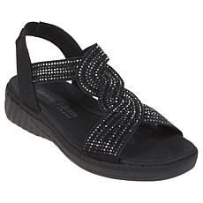 "As Is" Bzees® Lilly Bright Comfort Sandal