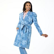 "As Is" C Wonder by Christian Siriano Denim Trench Coat