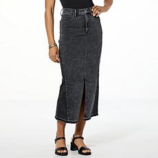 "As Is" C Wonder Denim Godet Skirt