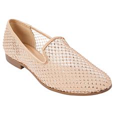 "As Is" Charles by Charles David Forrest Rhinestone Flat Loafer