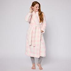 "As Is" Comfort Code Cozy Sherpa Knit Belted Robe