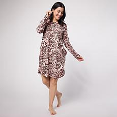 "As Is" Comfort Code Peach Jersey Lace Sleepgown