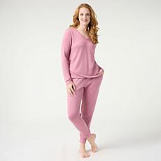 "As Is" Comfort Code Regular Soft Sweater 2-Piece Lounge Set