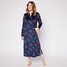 "As Is" Comfort Code Silky Velvet Satin Trim Lounger