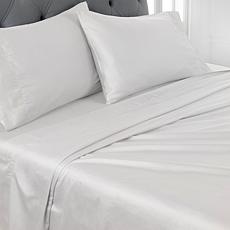 "As Is" Concierge Collection 300TC 100% Cotton HeIQ V-Block™ 4-piec...