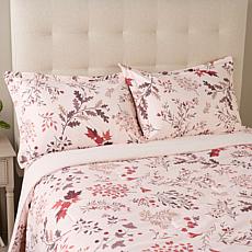 "As Is" Concierge Collection Printed Velvet Comforter Set