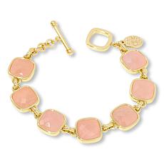 "As Is" Connie Craig Carroll Jewelry Paige Cushion Gemstone Bracelet