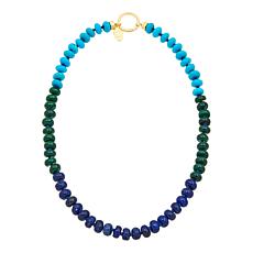 "As Is" Connie Craig Carroll Jewlry Aniston 20" Rondelle Beaded Ncklce