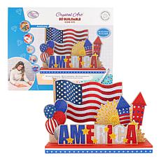 "As Is" Craft Buddy Crystal Art Americana 3D Scene