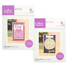 "As Is" Crafter's Companion Christmas Gifts  Touch of Sparkle Kit